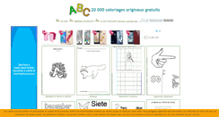 Desktop Screenshot of coloriage-educatif.com